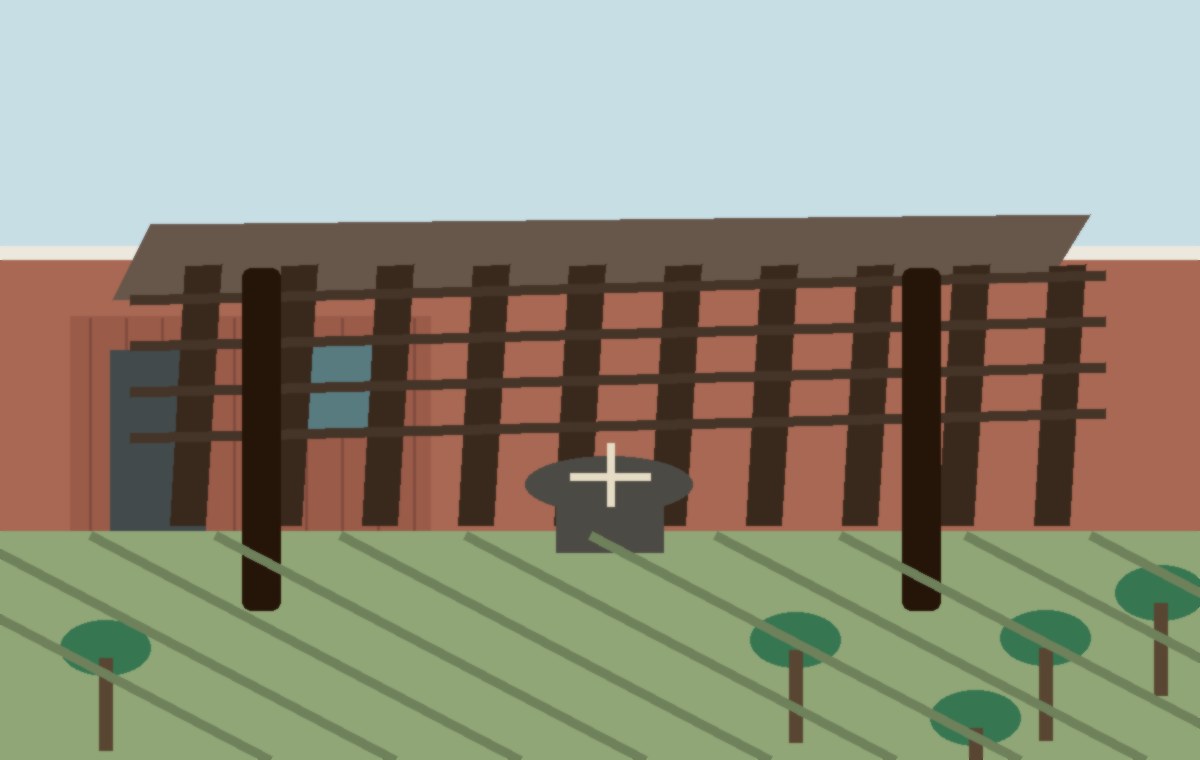 Patio cover post and footing layout on a Frisco concrete patio